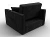 Кресло-кровать Лига Диванов Лига-104 (80) 134857 Черный фото 5