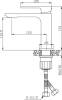 Смеситель для раковины BelBagno Luce LUC-LVM-CRM фото 2