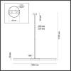 Подвесной светильник Odeon Light Hightech Soho 4307/2 фото 4