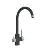 Смеситель для кухни Florentina Клио 333.13H.2123.102 черный