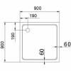 Поддон для душа Cezares Tray TRAY-A-A-90-15-W0 90x90 фото 3