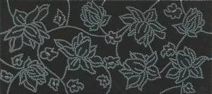 Декор Piemme Valentino Harmony VC585 Ricamo Nero 20х45