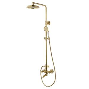 Душевая стойка Wonzon & Woghand WW-88739020-BG золотая