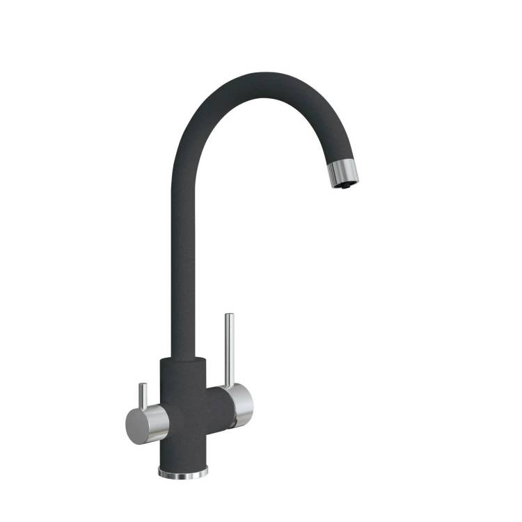 Смеситель для кухни Florentina Клио 333.13H.2123.102 черный