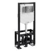 Система инсталляции для унитазов Wasserkraft Dill 61TLT.010.ME.PB02 клавиша черный глянцевый