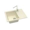 Мойка кухонная Maretti Kitchen FL575-BE бежевый, 57.5x47 фото 2
