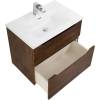 Тумба под раковину Belbagno Etna H-60 ETNA-H60-800-2C-SO-RW-P 80x45x60 Rovere Moro подвесная с двумя выкатными ящиками, с доводчиками фото 7