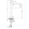 Смеситель для раковины Raiber Graceful RP-002 хром фото 3