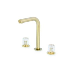 Смеситель для раковины Boheme Elegante 152-MG-EL золотой матовый