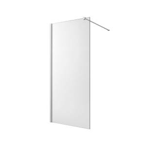 Душевая перегородка Vincea Walk-In VSW-1H110CL, 1100x2000, хром, стекло прозрачное