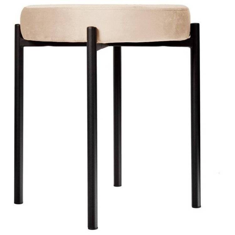 Табурет Дик DikLine 00-00072883 B03 BEIGE, ножки черные