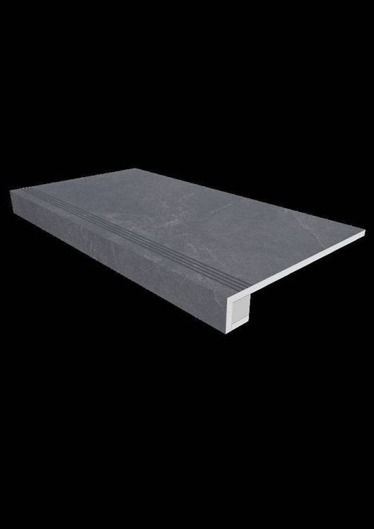 Ступень Estima Terra 39472 Серый 33x120 + Подступенок (14.5x120)