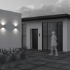 Уличный настенный светодиодный светильник Outdoor Block O507WL-L10W3K фото 5