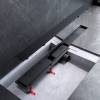 Душевой лоток Am.Pm PrimeFlow W02SC-U11-080-04BM универсальный затвор Tile 80см, черный матовый фото 16