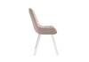 Стул Дик DikLine 263 00-00066963 B03 BEIGE, ножки белые, поворотный фото 2