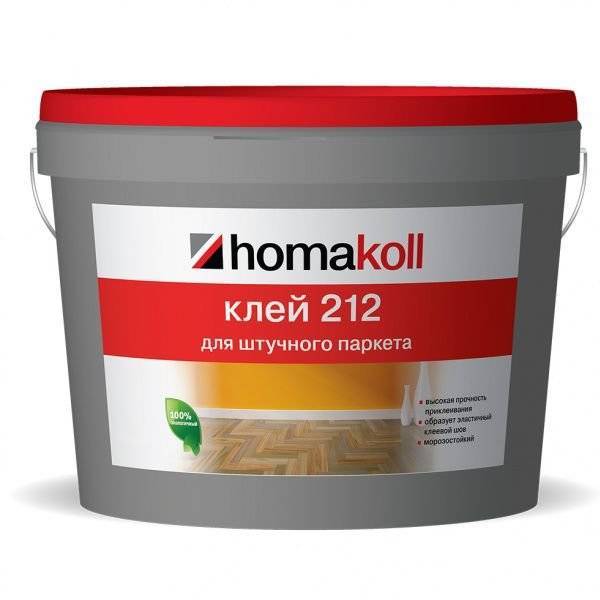 Клей для штучного паркета Homakoll 212 (14 кг)