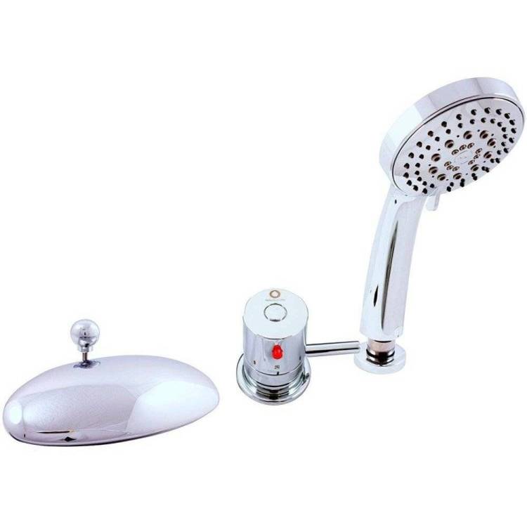 Смеситель Rav Slezak Termo DT270.5S термостатический, на борт ванны, хром