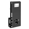 Система инсталляции для унитазов Wasserkraft Glan 66TLT.010.ME.BL.BN02 клавиша никель