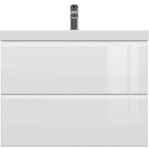 Тумба с раковиной Cersanit Moduo slim 80 белая