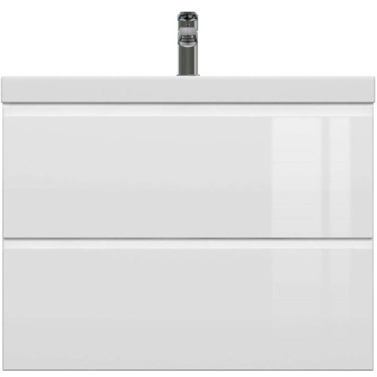 Тумба с раковиной Cersanit Moduo slim 80 белая