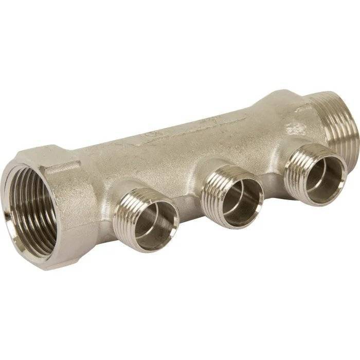 Коллектор VALTEC 1х3 вых. 1/2 нар.