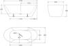 Акриловая ванна BelBagno BB77-1700 170x80 фото 4