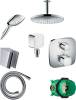 Душевой комплект Hansgrohe Raindance Select E 300 27337000+26550000+28331000+28272000+27414000+15708000+1800180