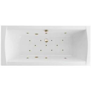 Акриловая ванна Excellent Aquaria Lux RELAX WAEX.AQU18.RELAX.BR 180x80 бронза