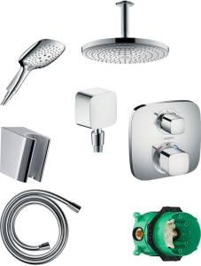 Душевой комплект Hansgrohe Raindance Select E 300 27337000+26550000+28331000+28272000+27414000+15708000+1800180