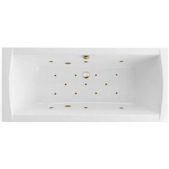 Акриловая ванна Excellent Aquaria Lux RELAX WAEX.AQU18.RELAX.BR 180x80 бронза