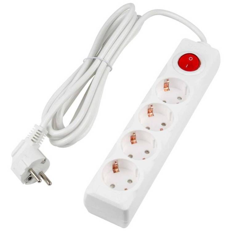 Удлинитель Uniel Ultra S-GCU4-3B White
