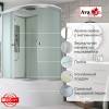 Душевая кабина AvaCan D5012L стандартная, 120x80x215 фото 2