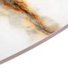 Стол Bradex Home Aura RF 0807 керамогранит Calacatte gold (глянец), белый 110x110x75 фото 4