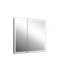 Зеркало-шкаф Continent Mirror Box МВК052, черный 800x800