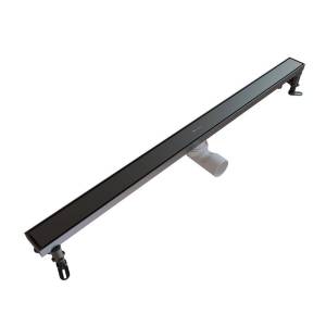 Душевой трап Knotlor Земля SDRW0900GM вороненая сталь, 90 см