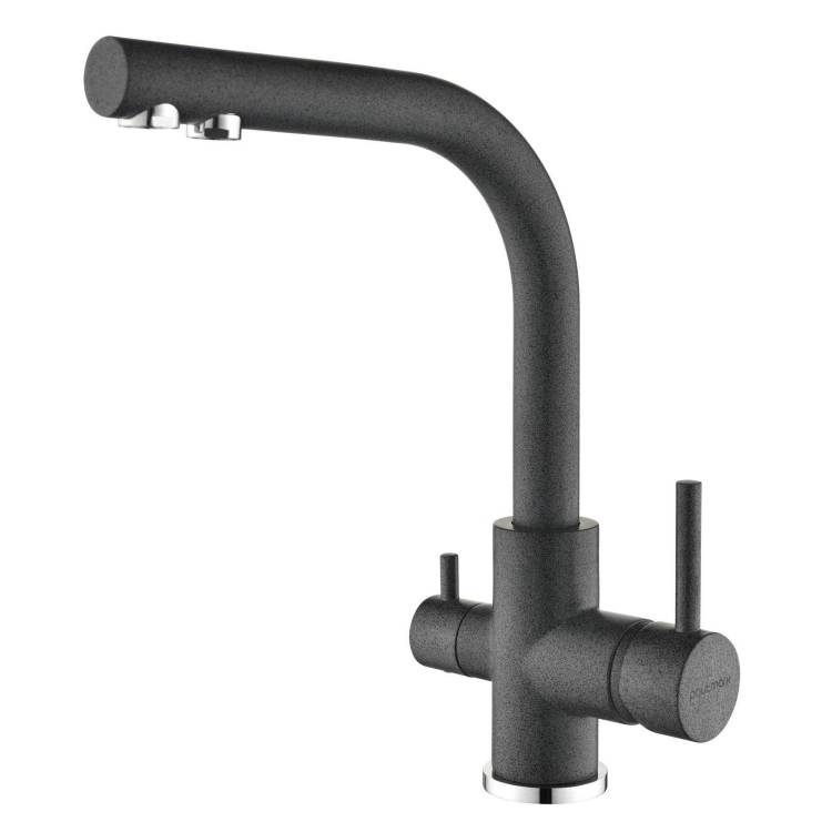 Смеситель для кухни Paulmark Essen Es213011-DG графит