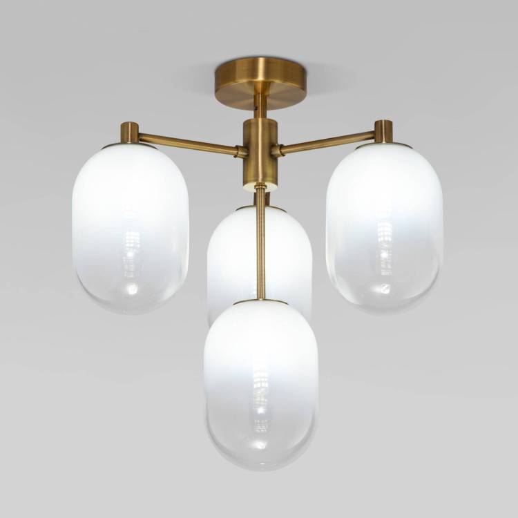 Потолочный светильник Eurosvet Loona 60161/4 латунь