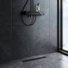 Душевой лоток Am.Pm PrimeFlow W02SC-P11-050-01BM универсальный затвор Cut Gradient 50см, черный матовый фото 3