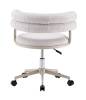 Кресло компьютерное Stool Group Ponty Bebe Office Chair OTE-CL 113 beig.l светло-серый серые ножки фото 4