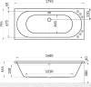 Акриловая ванна Excellent Oceana WAEX.OCE18.ULTRA 180x80 фото 3