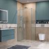 Душевой уголок BelBagno SOFT_CLOSE-1-AH-1-100/90-C-Cr профиль хром, стекло прозрачное, 100x90x200 фото 4