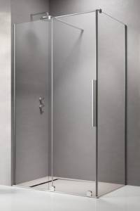 Душевой уголок Radaway Furo KDJ 120х90 см правый, стекло прозрачное, профиль хром