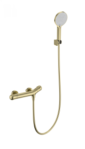 Смеситель для душа Wonzon & Woghand WW-B2057-A-BG с термостатом, темный графит