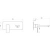 Смеситель для раковины beWash Tiere BVMM1BW234 черный фото 2