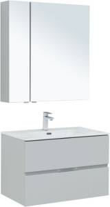Мебель для ванной Aquanet Алвита New 80 274204 серый, 1382x810x465