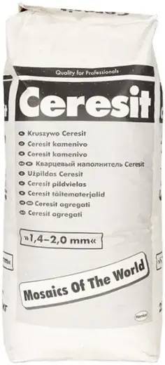 Кварцевый наполнитель Ceresit Kwarc Aggregate 1.4-2.0 мм Y2 25 кг