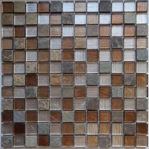 Мозаика LeeDo Naturelle 8 Alcantara Ruggine (2.3x2.3) 29.8x29.8 Мозаика LeeDo Naturelle 8 Alcantara Ruggine (2.3x2.3) 29.8x29.8