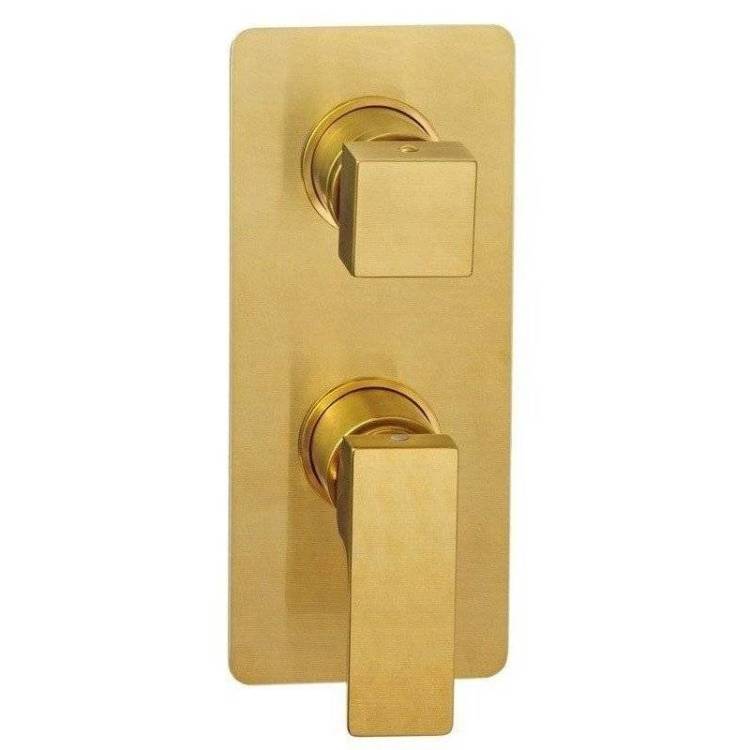 Смеситель для душа Remer Absolute AU92KBBG брашированное золото