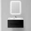 Мебель для ванной BelBagno Marino 90 nero lucido