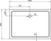 Поддон для душа Cezares Tray SMC TRAY-M-AH-140/90-35-W 140x90 фото 6